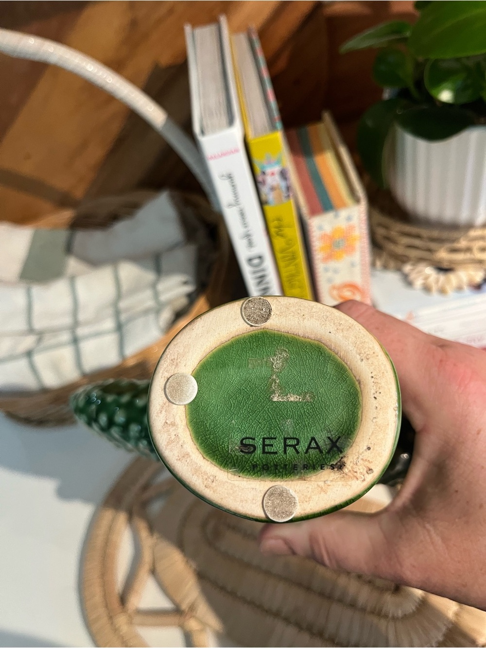Serax Potteries Green Ceramic Cactus Vase - Picture 6 of 10